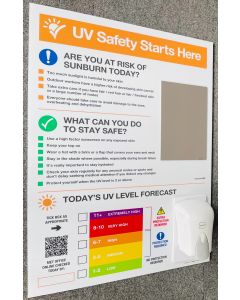 UV Sun Skin Protection Safety Board - SPF50