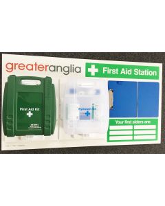 Compact Branded First Aid Station