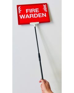 Telescopic Fire Warden Signs