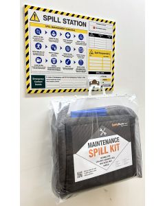 50 Litre Maintenance Spill Kits with Locator Sign