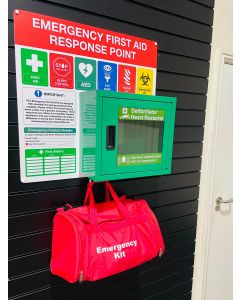 Emergency First Aid Response Station