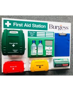 Branded First Aid Station with Cederroth Plaster Dispenser