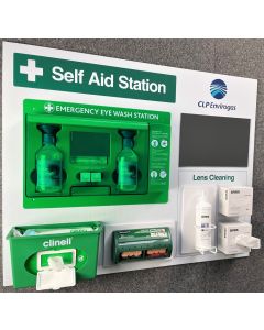 Self-Aid Station with Clinell Wipes & Lens Cleaner