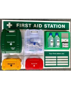 Fully Stocked First Aid Stations