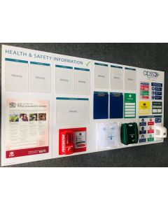 Construction Site Health & Safety Board (the big one with extra bits included)