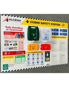 COSHH Workplace Safety Information Station