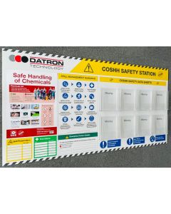 COSHH Data Sheets Display & Safety Information Board