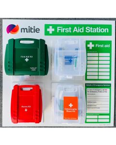 Branded First Aid Station for Higher Risk Workplaces