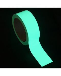 Plain Nite Glo Photoluminescent Safety Tapes 20mm, 40mm, 80mm