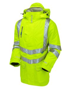 PULSAR® P187 High Visibility Padded Storm Coat - Yellow