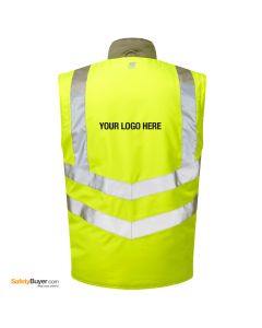 PULSAR® P422 | ADD YOUR LOGO | High Visibility Interactive Body Warmer - Yellow