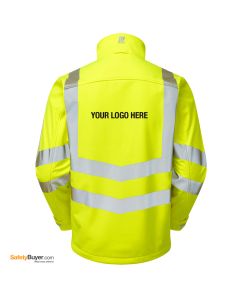 PULSAR® P534 | ADD YOUR LOGO | High Visibility Soft Shell Jacket - Yellow