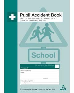 DPA Compliant Pupil Accident Books