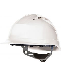 Delta Plus Quartz 4 - Safety Helmets with Xtra Comfort Features - White