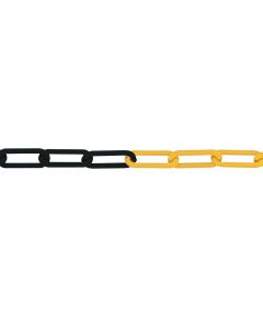 50m Yellow & Black Chain