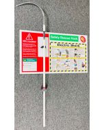 Branded High Voltage Rescue Hook Stations