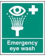 Emergency Eye Wash Safety Signs